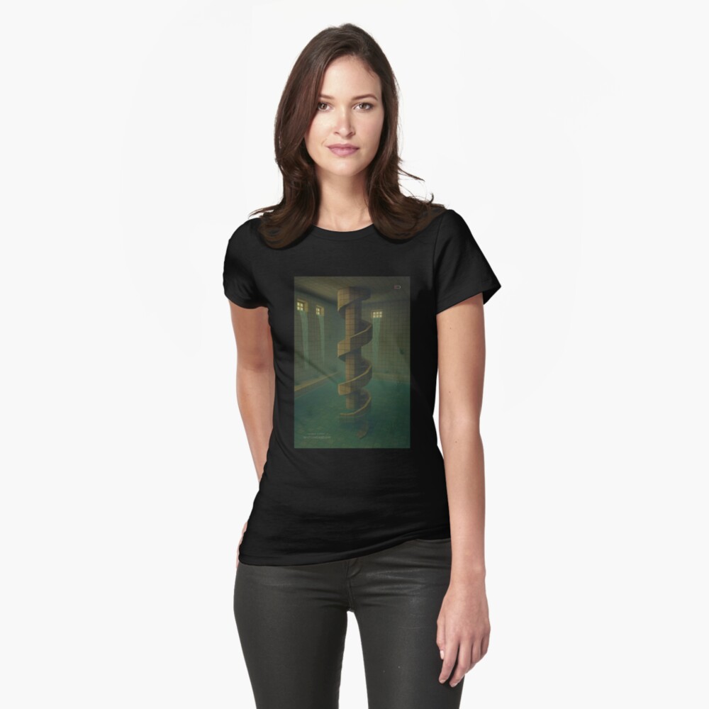 Item preview, Fitted T-Shirt designed and sold by archzero.