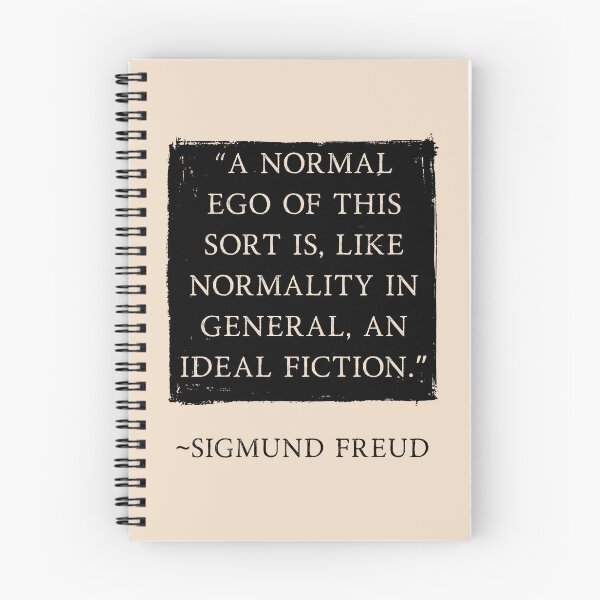 Artikelvorschau, Sigmund Freud: Ein normales Ego-Zitat entworfen und verkauft von leftyshirts.