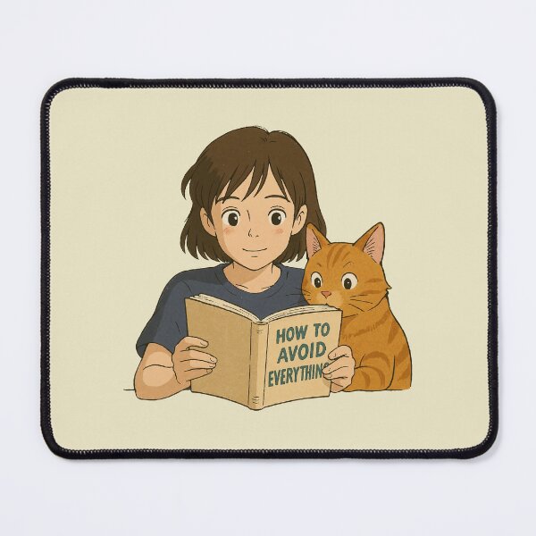 Item preview, How To Avoid Everything Girl And Cat designed and sold by thetshirtworks.