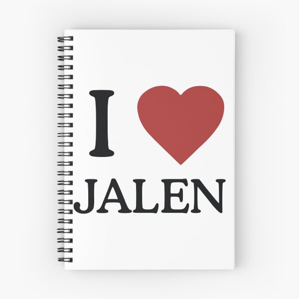 Item preview, I LOVE JALEN designed and sold by yuliiyadesigns.