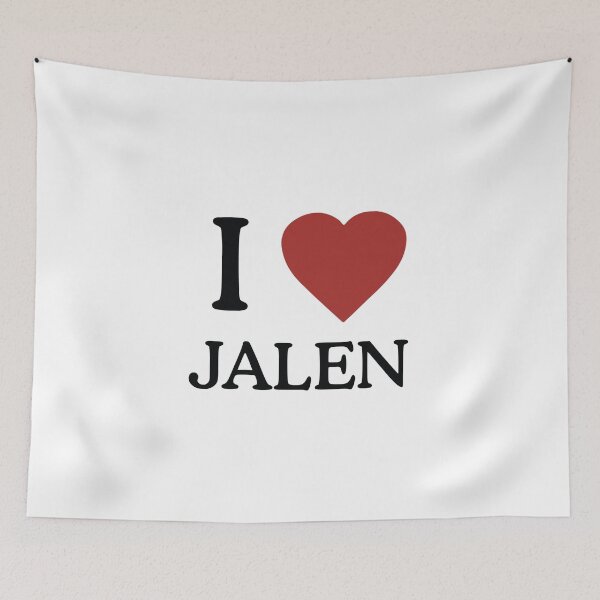 Item preview, I LOVE JALEN designed and sold by yuliiyadesigns.