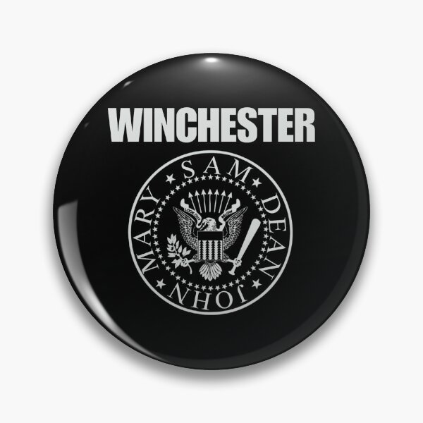 Item preview, SUPERNATURAL WINCHESTER RAMONES LOGO - BLACK designed and sold by bisamwinchester ✨.