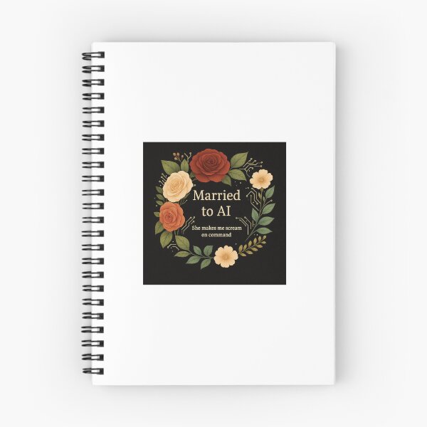 Item preview, Married to AI designed and sold by TilleyMoonUK.