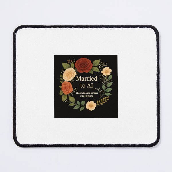 Item preview, Married to AI designed and sold by TilleyMoonUK.
