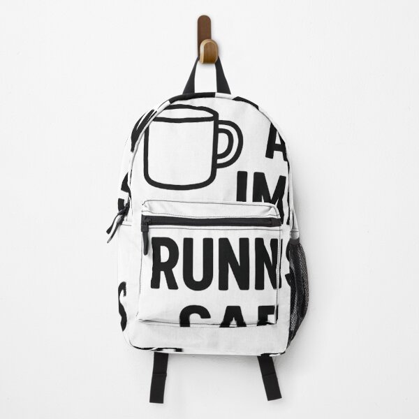 Item preview, Running on Caffeine and Impulse Decisions | Funny Coffee Quote designed and sold by PixelMotive.