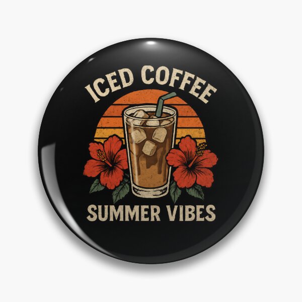 Item preview, Iced Coffee Summer Vibes designed and sold by DemureArtsy.