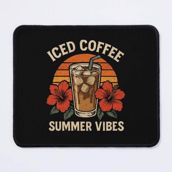 Item preview, Iced Coffee Summer Vibes designed and sold by DemureArtsy.