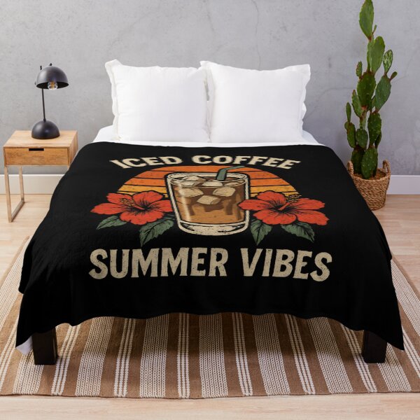 Item preview, Iced Coffee Summer Vibes designed and sold by DemureArtsy.
