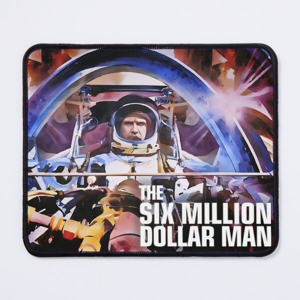 Item preview, The Six Million Dollar Man - Watercolor designed and sold by deusrex007.