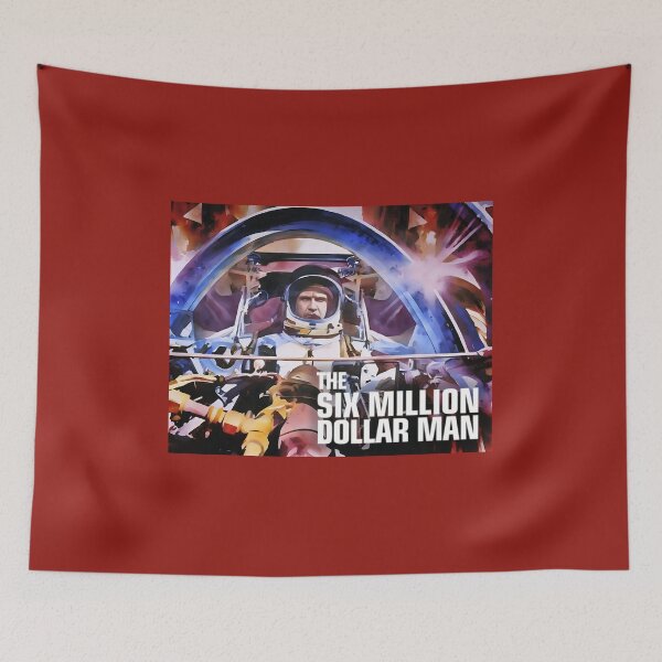 Item preview, The Six Million Dollar Man - Watercolor designed and sold by deusrex007.