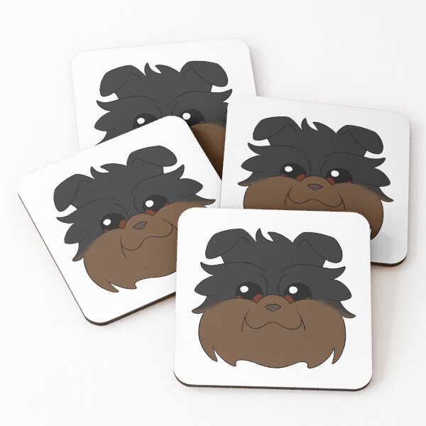 Item preview, Black Affenpinscher Brown Snout designed and sold by OliRoseArt.