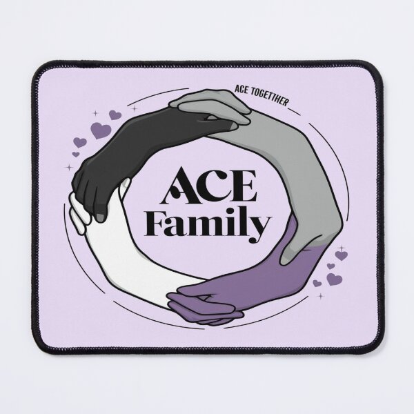 Item preview, Ace Family Pride – A Minimalist Tribute to Asexual Unity designed and sold by Rajasekar.