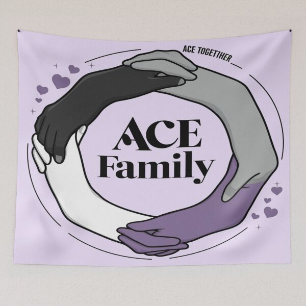 Item preview, Ace Family Pride – A Minimalist Tribute to Asexual Unity designed and sold by Rajasekar.