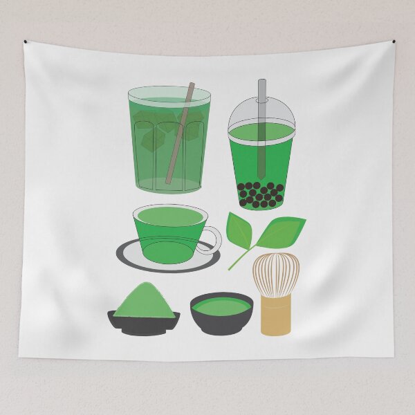Item preview, Matcha Drinks Set designed and sold by ROSE ANN BANILAR.