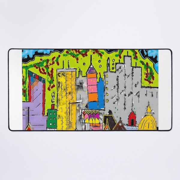 Item preview, Vision Medellin Colombia Cityscape designed and sold by Jon-Baran.