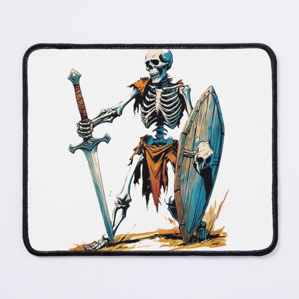 Item preview, Warrior Skeleton designed and sold by RedHeavenStudio.