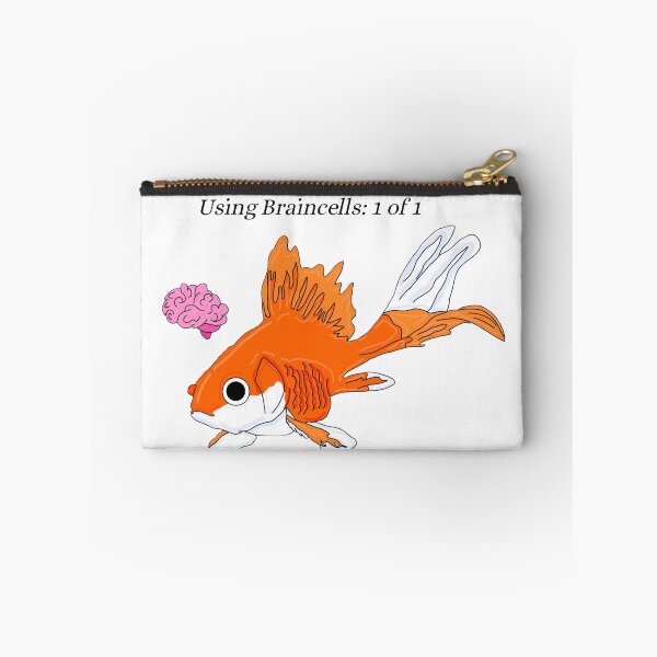 Item preview, Single Braincell Mode Goldfish designed and sold by gooby-designs.