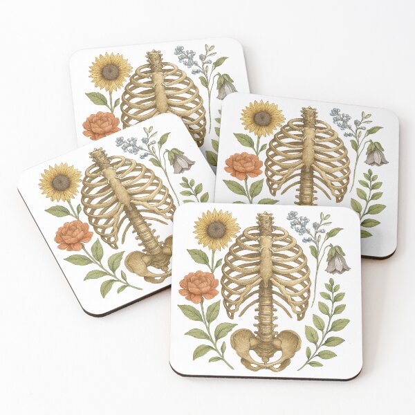 Item preview, Skeletal Flowering – Fusion of Anatomy & Nature designed and sold by Animew0rk.