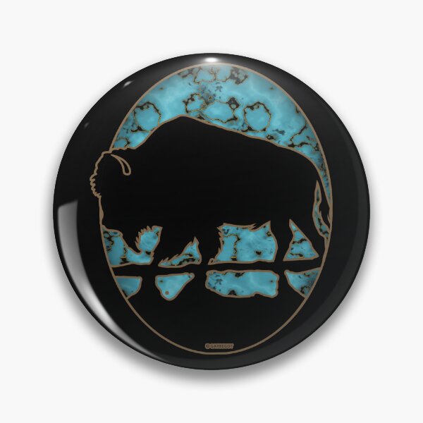 Item preview, Turquoise Series - BUFFALO designed and sold by Gregory Beck.