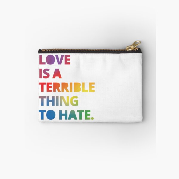 Item preview, Love is a Terrible Thing to Hate - Love Wins designed and sold by social-dilemma.