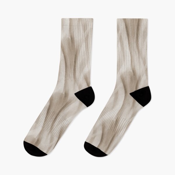 Item preview, Long Foliage Grass Abstract Pattern in Beige designed and sold by Artistestella.