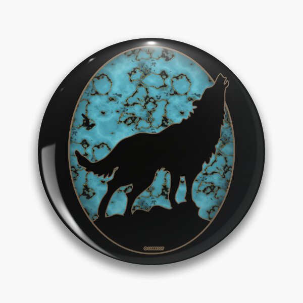 Item preview, Turquoise Series - WOLF designed and sold by Gregory Beck.