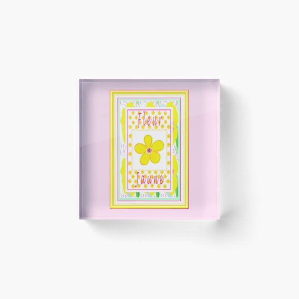 Aperçu de l'œuvre Fleur Jaune 2 créée et vendue par kel72.
