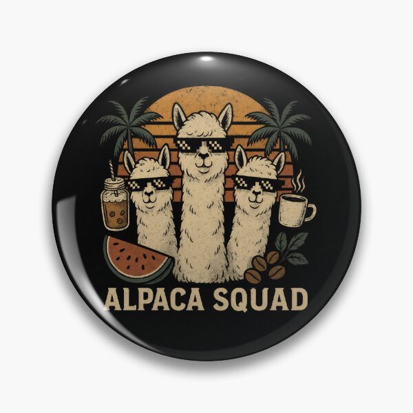 Item preview, Alpaca Squad designed and sold by DemureArtsy.