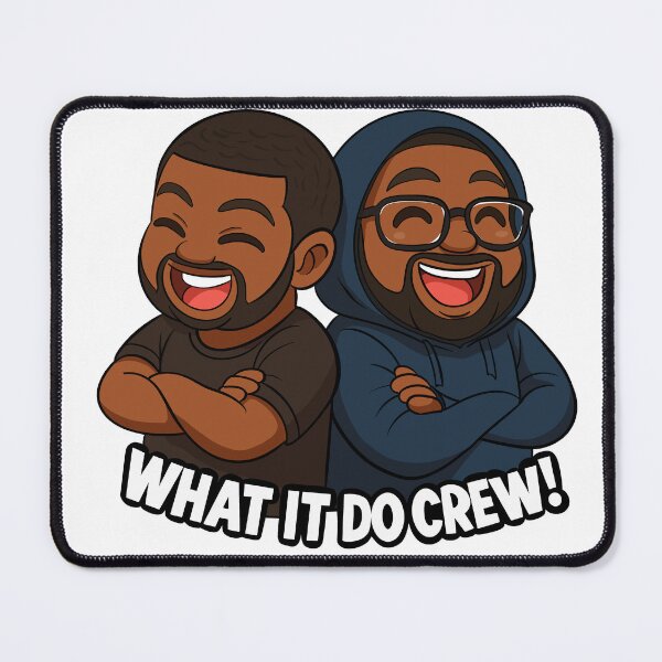 Item preview, Mikey and Aaron (Internet City) "What It Do Crew!" Design designed and sold by Fresh Oshi Pressed.