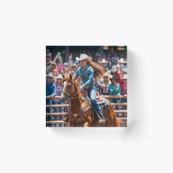 Item preview, Barrel Racing at the Calgary Stampede designed and sold by My Beautiful Healing Art.