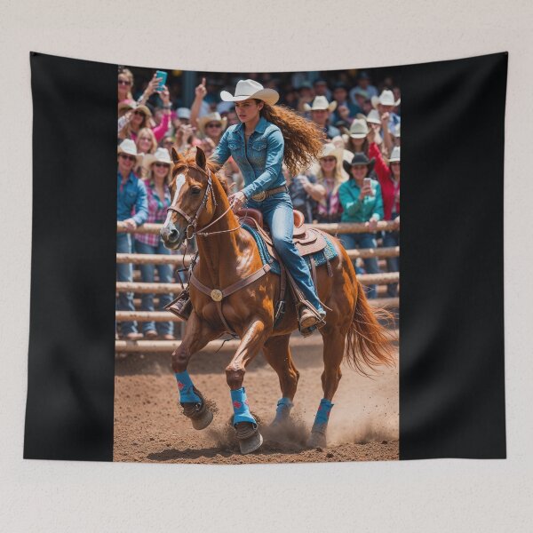 Item preview, Barrel Racing at the Calgary Stampede designed and sold by My Beautiful Healing Art.