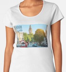 Visit London - Travel Poster Women's Premium T-Shirt