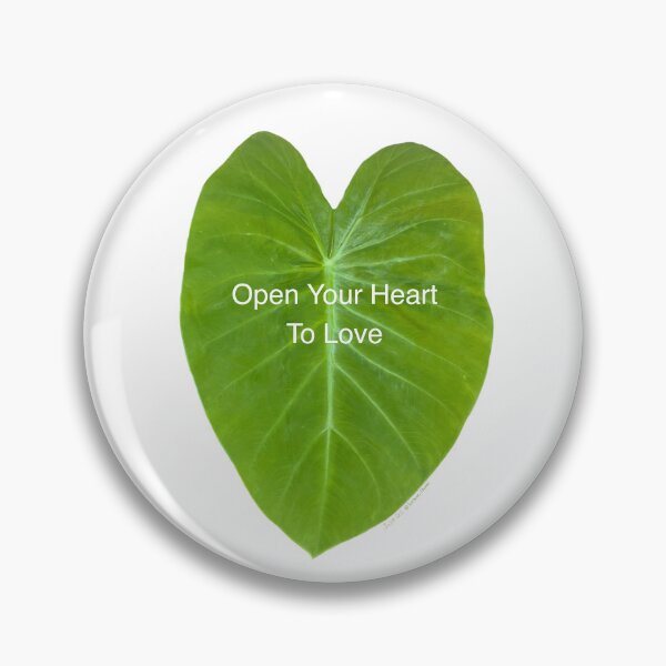 Item preview, Open your heart to love, heart shaped leaf  designed and sold by Josephine Ethereal.