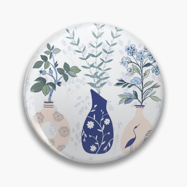 Item preview, Japanese Style Flower Vases designed and sold by TurquoiseBird.