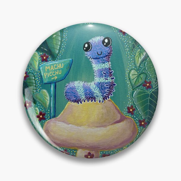 Item preview, Machu Picchu Caterpillar designed and sold by PonyPoison.