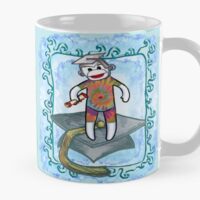 Sock Monkey Grad tshirt