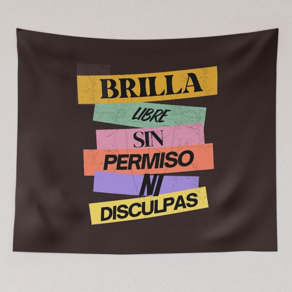 Item preview, Brilla Libre Sin Permisos NI Disculpas  designed and sold by IvanRdz2025.