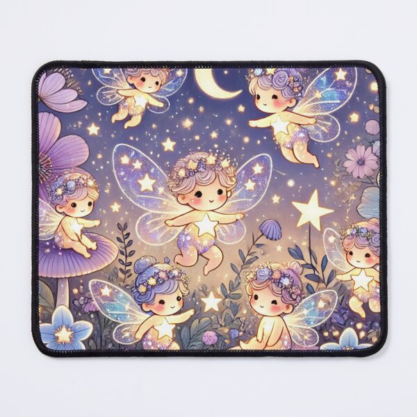 Item preview, Moonbeam Blossom Fairies designed and sold by Dream Bloom Gallery.