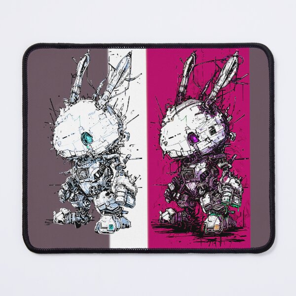 Item preview, Cute Cyberpunk Bunny Design designed and sold by Verbul.