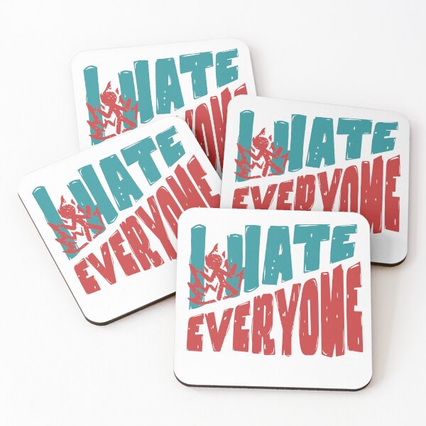 Item preview, I hate everyone designed and sold by BritishDelights.