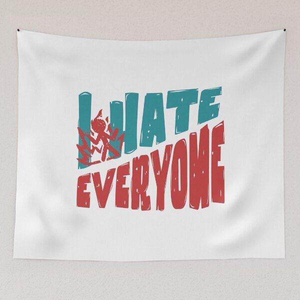 Item preview, I hate everyone designed and sold by BritishDelights.