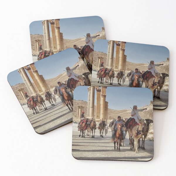 Item preview, Camel riders in the ancient city of Palmyra  designed and sold by  Bride of the desert.