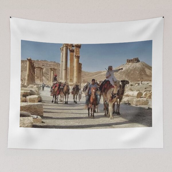 Item preview, Camel riders in the ancient city of Palmyra  designed and sold by  Bride of the desert.
