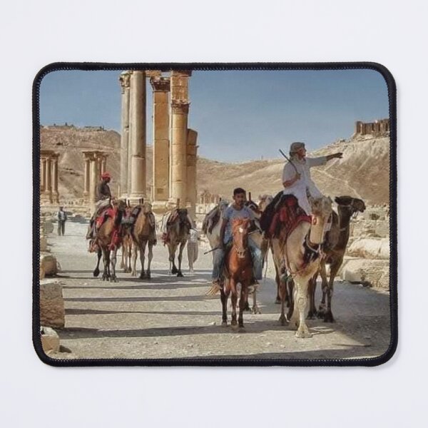 Item preview, Camel riders in the ancient city of Palmyra  designed and sold by  Bride of the desert.