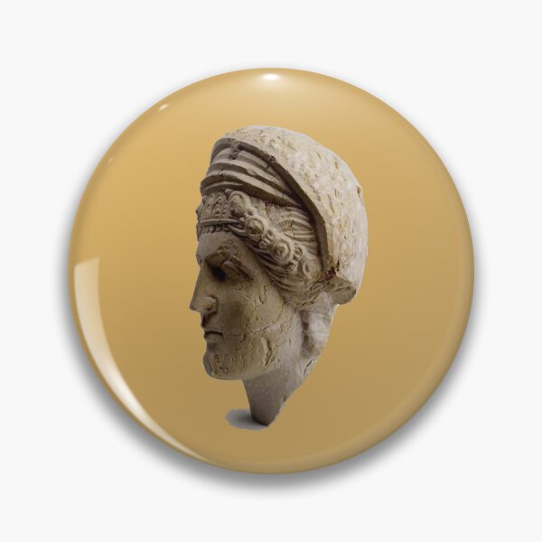 Item preview, Side view of an ancient statue head designed and sold by  Bride of the desert.