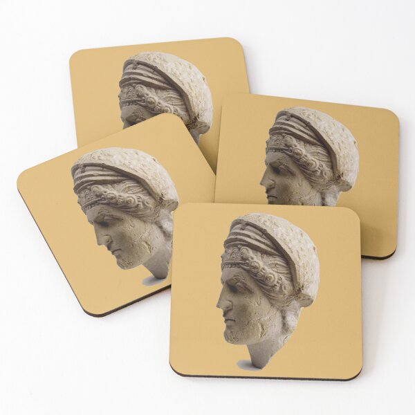Item preview, Side view of an ancient statue head designed and sold by  Bride of the desert.