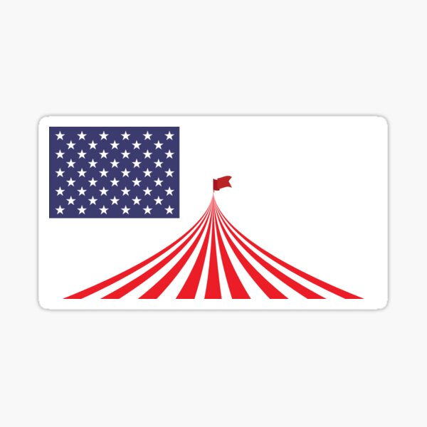 Item preview, U.S. Circus Flag designed and sold by Karenza1515.