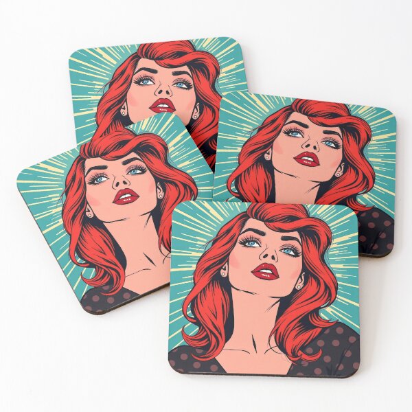 Item preview, Redhead Beauty - Colored Illustration designed and sold by AD-Digital-Art.