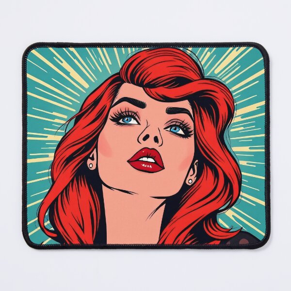 Item preview, Redhead Beauty - Colored Illustration designed and sold by AD-Digital-Art.