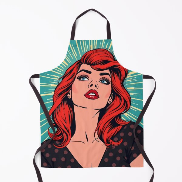 Item preview, Redhead Beauty - Colored Illustration designed and sold by AD-Digital-Art.